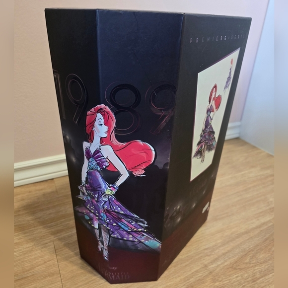 Ariel The Little Mermaid Premiere Designer 2018 Disney Doll Limited Edition 4500 - Picture 7 of 16